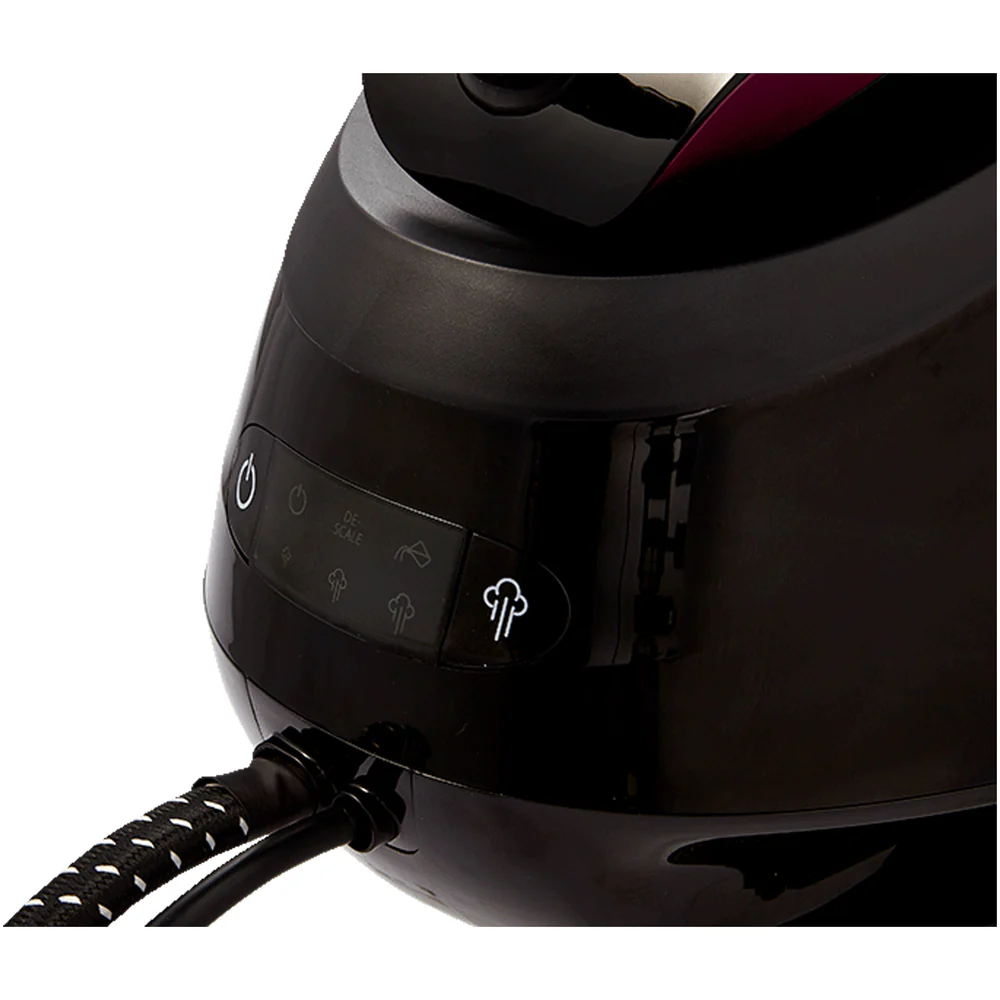 Morphy Richards 332102 Speed ​​Steam Pro – Dampfbügelstation mit Selbstreinigungssystem (1,6 l, Violett) – Schnelles und kraftvolles Bügeln – Entfernt Falten in einem Zug.