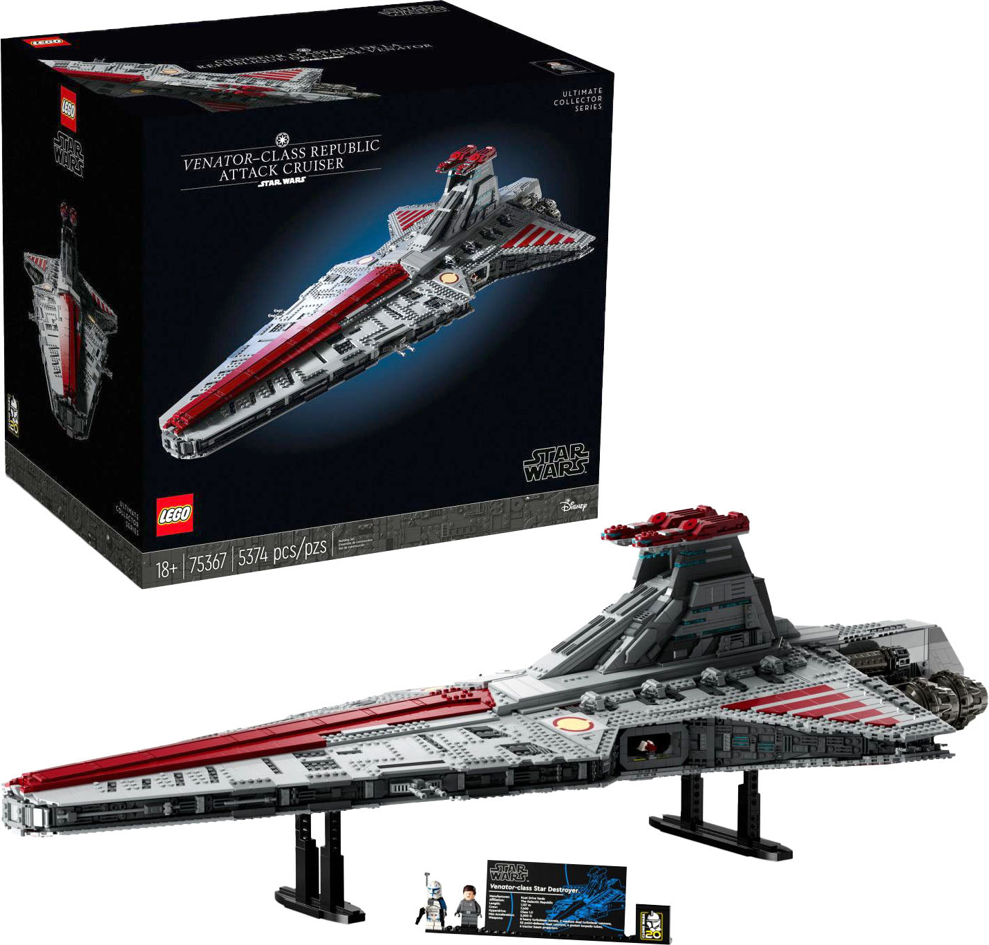 LEGO – Star Wars Venator-Klasse Republik-Angriffskreuzer Bauset 75367