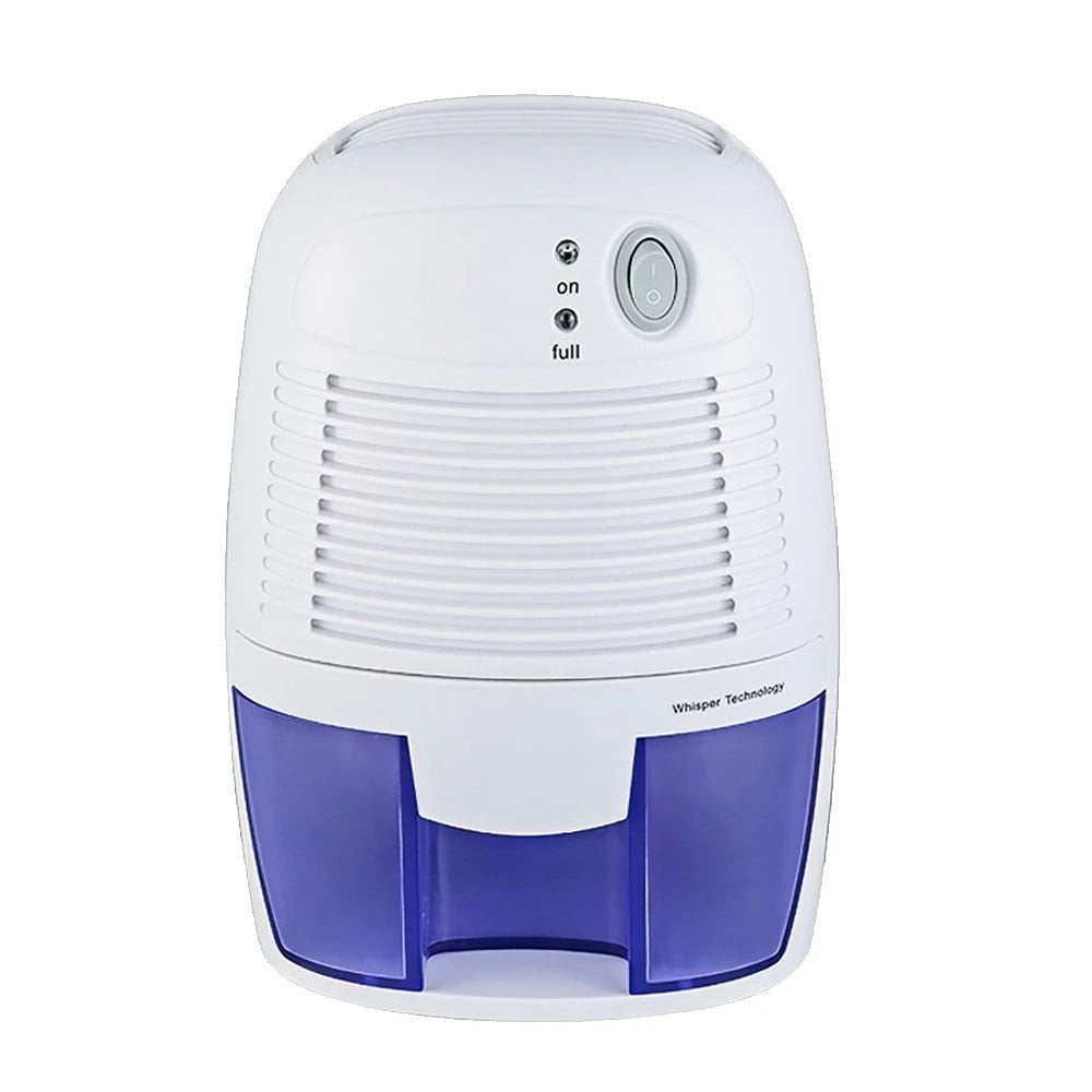 Meterk Mini Silent Luftentfeuchter für 100 Quadratfuß mit 250 ml/Tag Entfeuchtungsleistung und 500 ml Wassertank – Peltier-Steckdosen-Elektro-Luftentfeuchter für Wohnmobile, Wohnwagen, Reptilien, Schränke, Camper, Pflanzen, Badezimmer