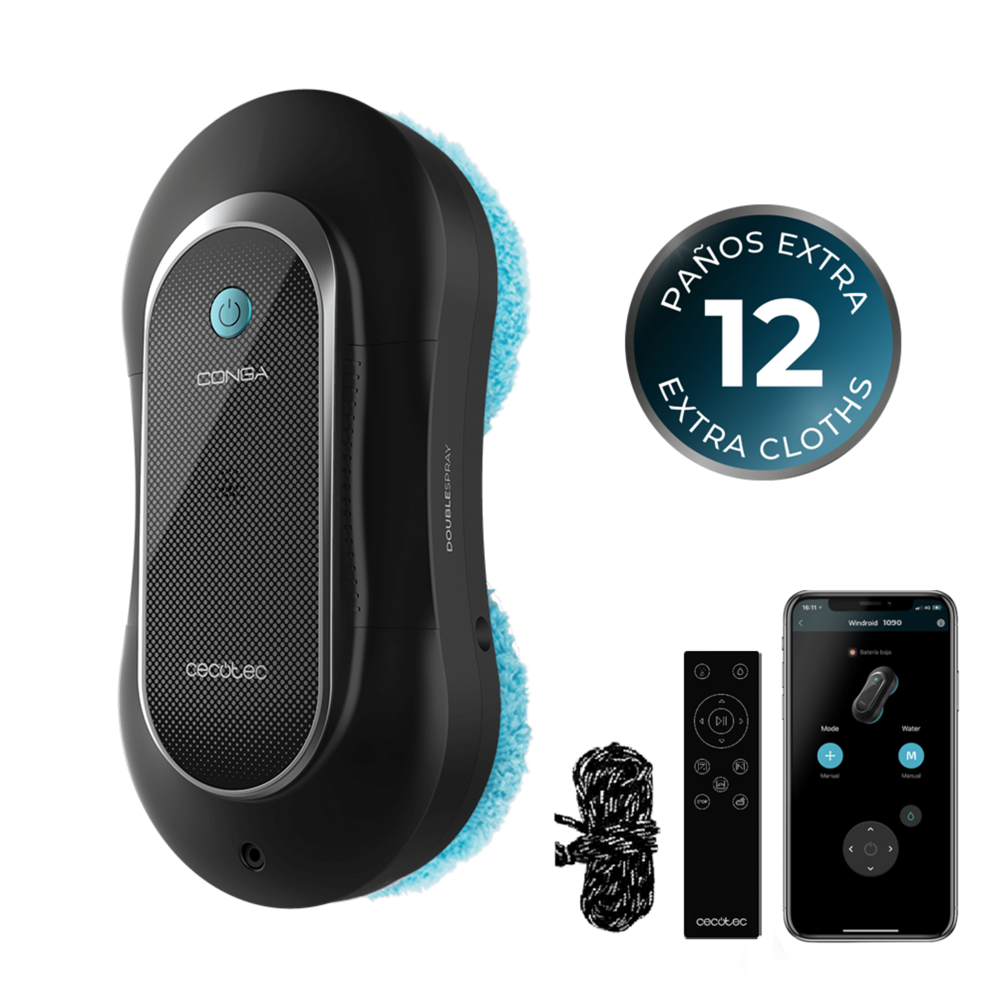 Conga Windroid 1090 Doppel-Sprühsystem