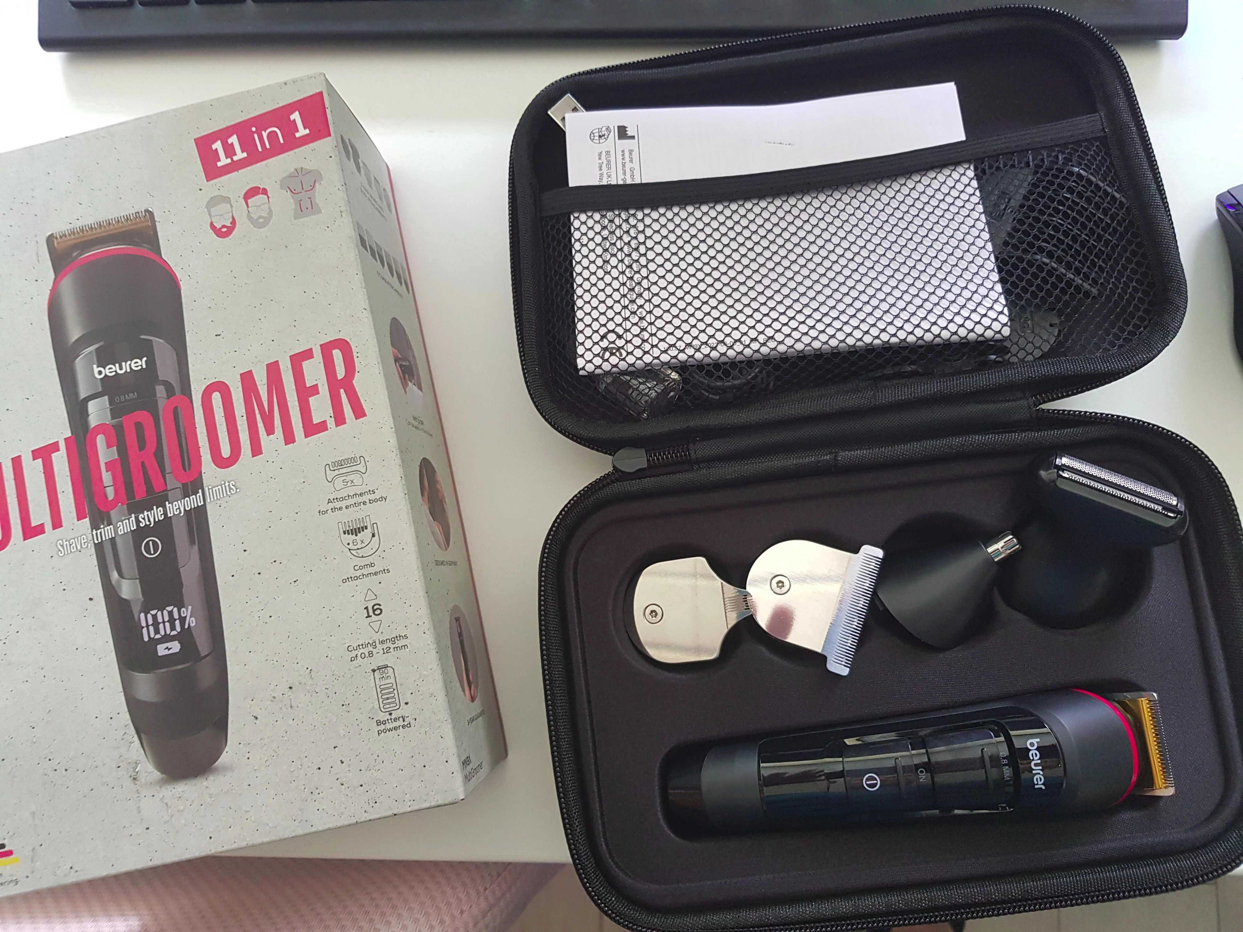 2025 Beurer MenCare MN9X Cutdown Multigroomer / Körperhaartrimmer