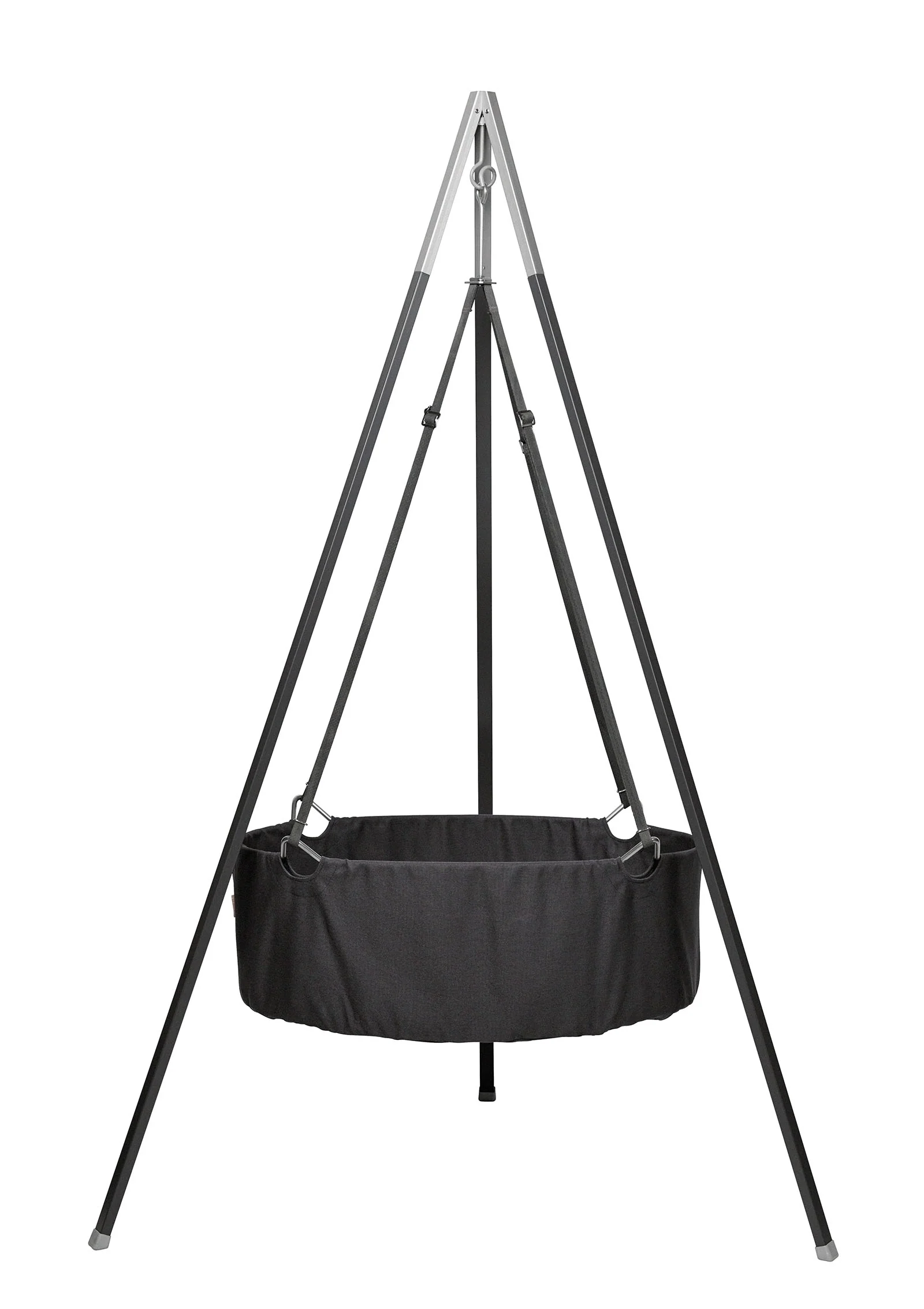 Kinderbett-Set „Classic“ (Modelljahr 2025) mit grauem/grauem Ständer