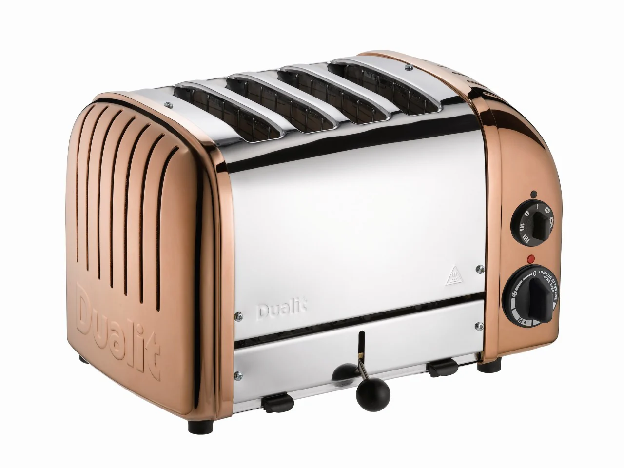 Dualit Classic 4-Schlitz-Toaster (Modelljahr 2025) – Kupferfarben