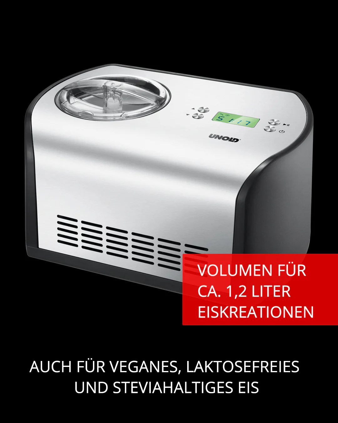 2025 Ein Eiswürfelbereiter 1,2 l