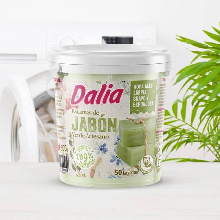 Dahlien-Seifenflocken Grün