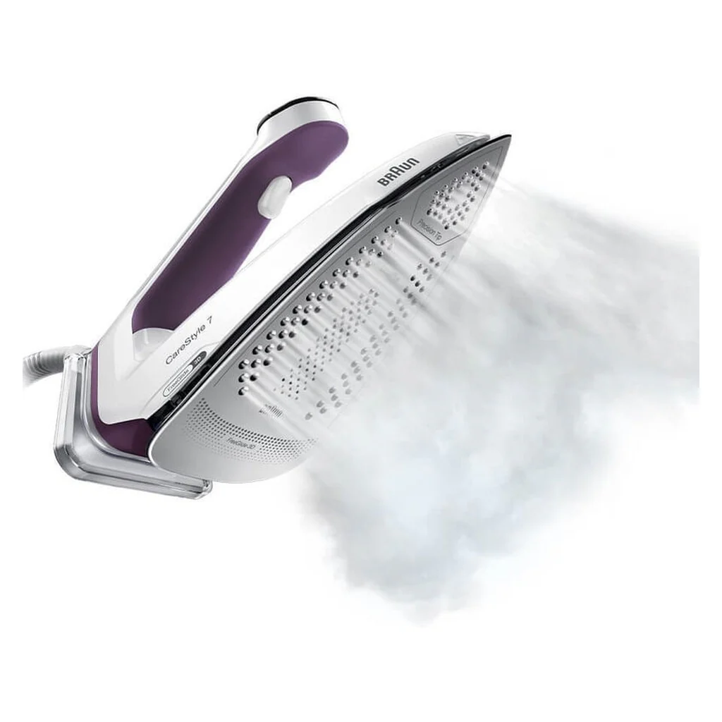 Braun CareStyle 7 IS 7266 VI 2700 W Dampfbügelstation mit EloxalPlus Violett Bügelsohle (Modelljahr 2025)
