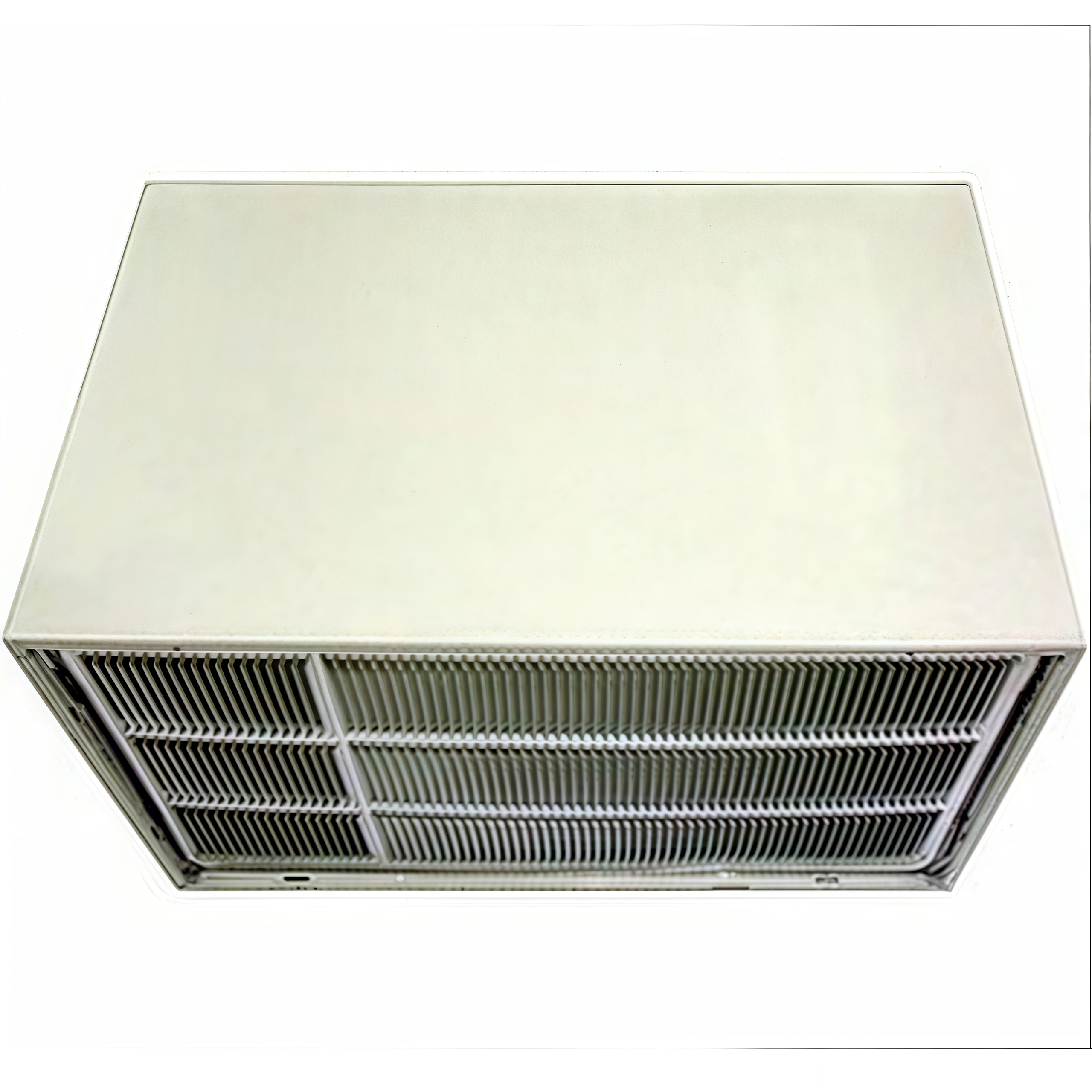 Rückseitiges Gitter aus gestanztem Aluminium und 26-Zoll-Wanddose für LG Einbau-Klimaanlagen, Modell AXSVA4