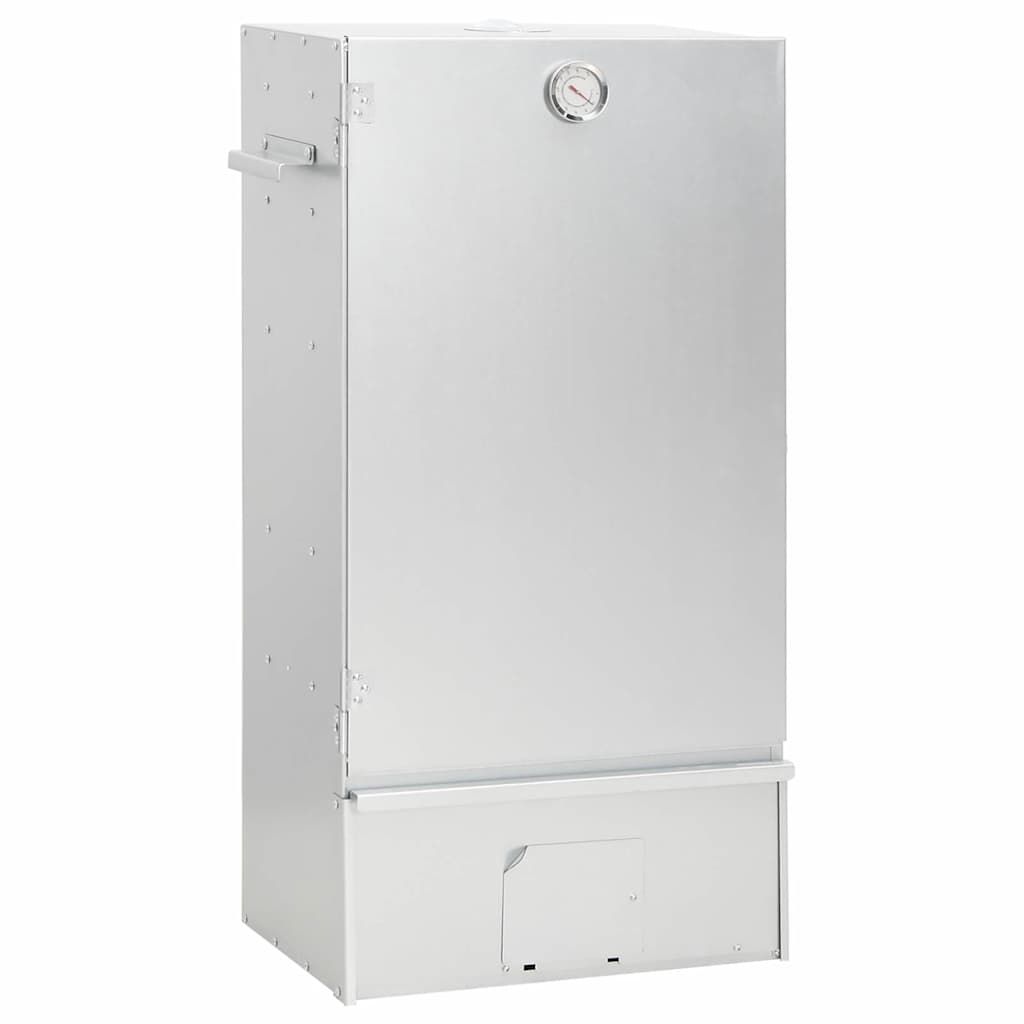 Räucherofen mit Holzspänen, verzinkter Stahl, 44,5 x 29 x 83 cm, Vidaxl