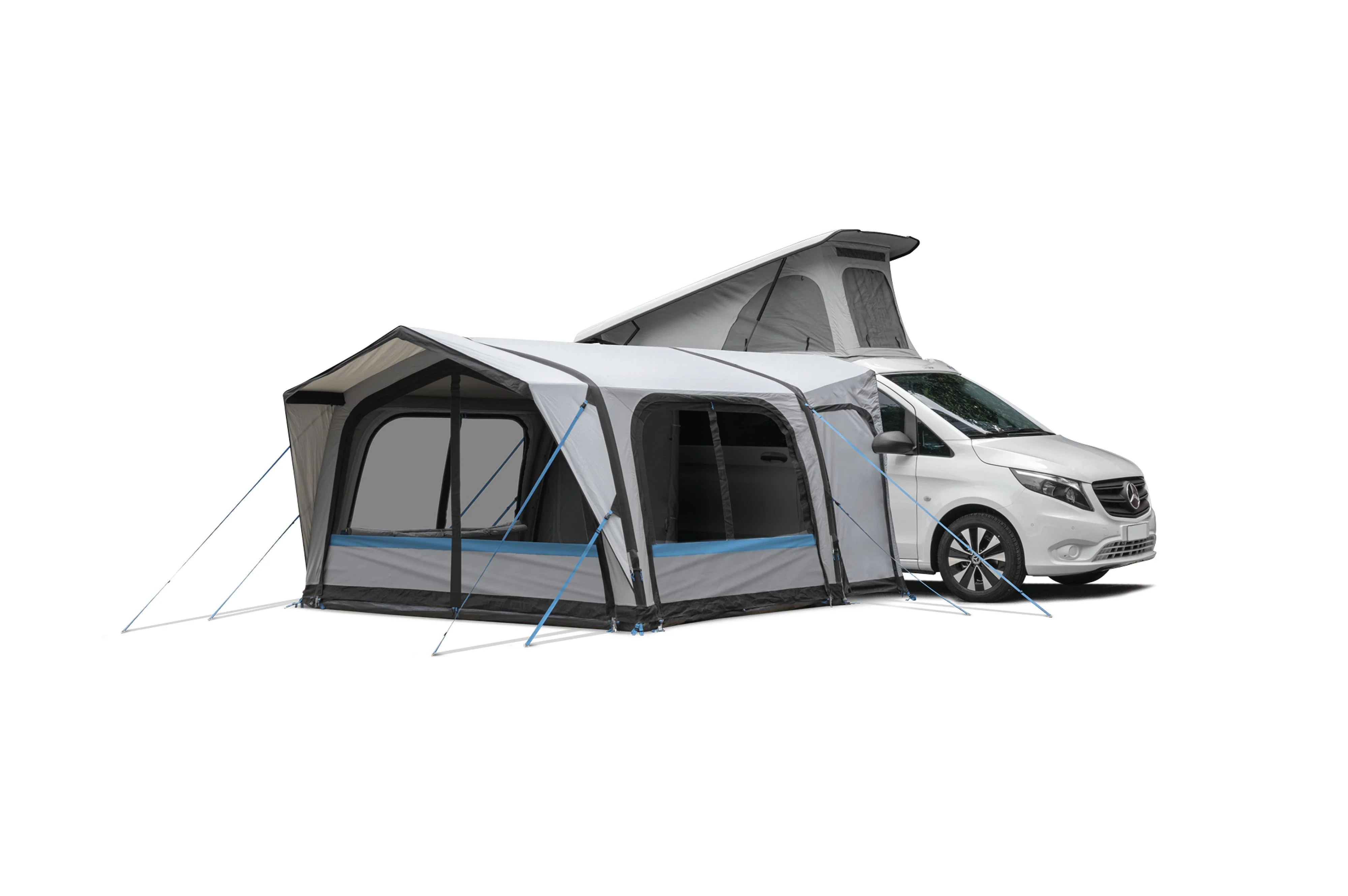 2025 Panorama-Freistehend-Aufblaszelt mit abnehmbaren Wänden und Oneflate-Schnellaufbausystem