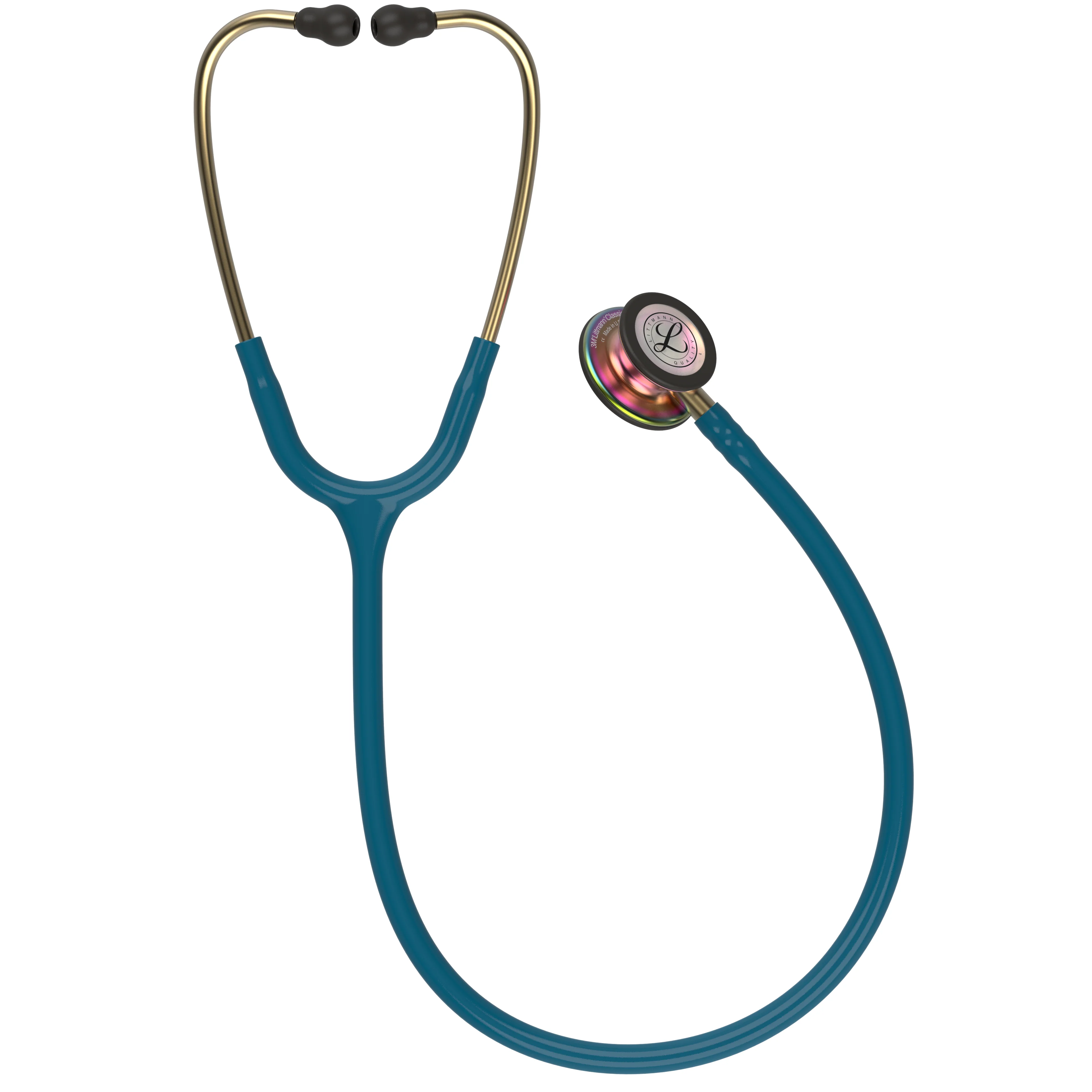 Littmann Classic III Überwachungsstethoskop 2025: Caribe Blue Rainbow 5807