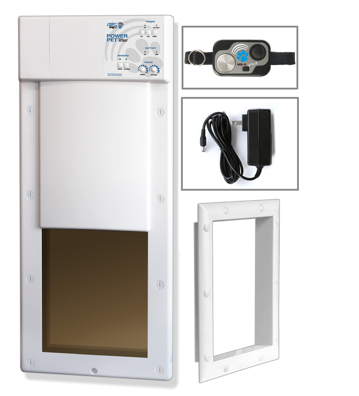 2025 Power Pet Große elektronische Haustiertür PX-2