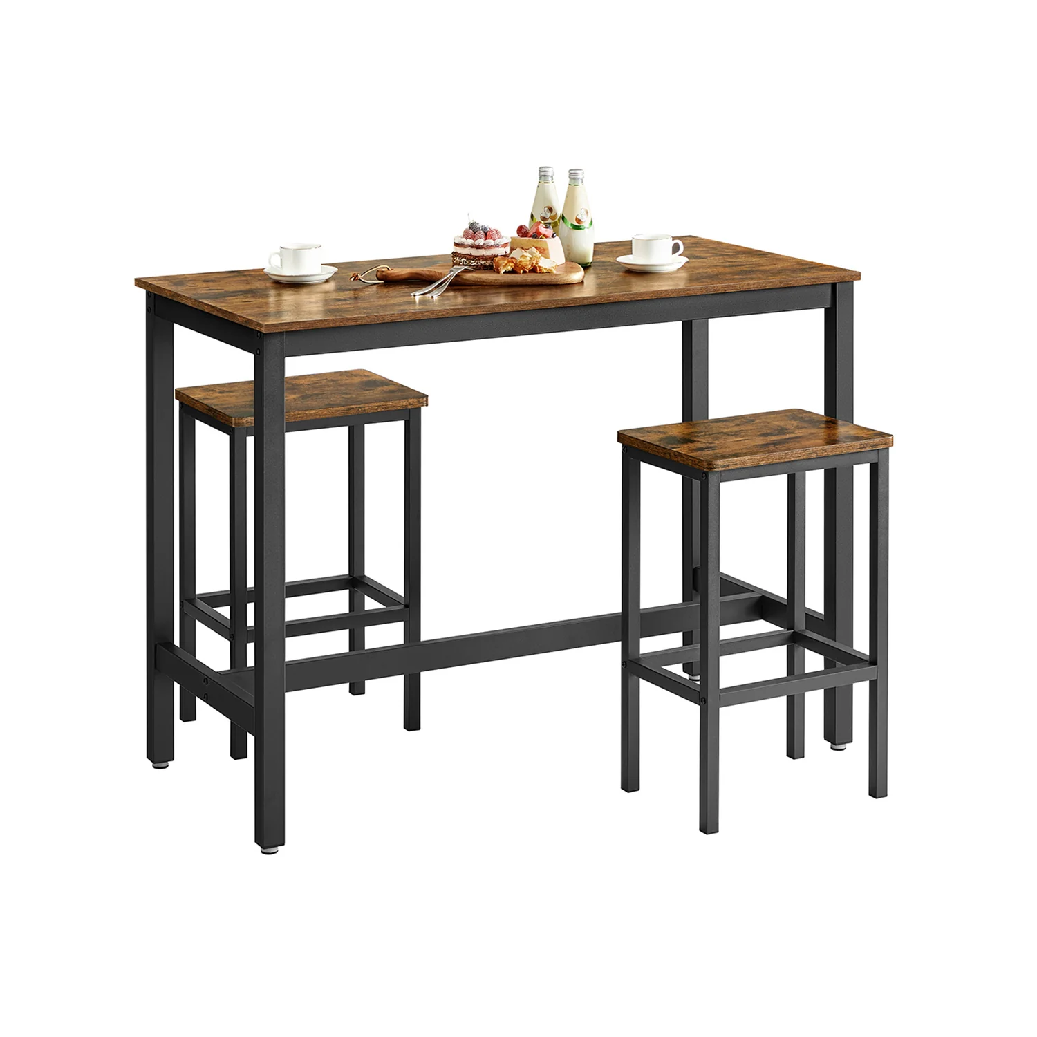 Bartisch mit 2 Hockern