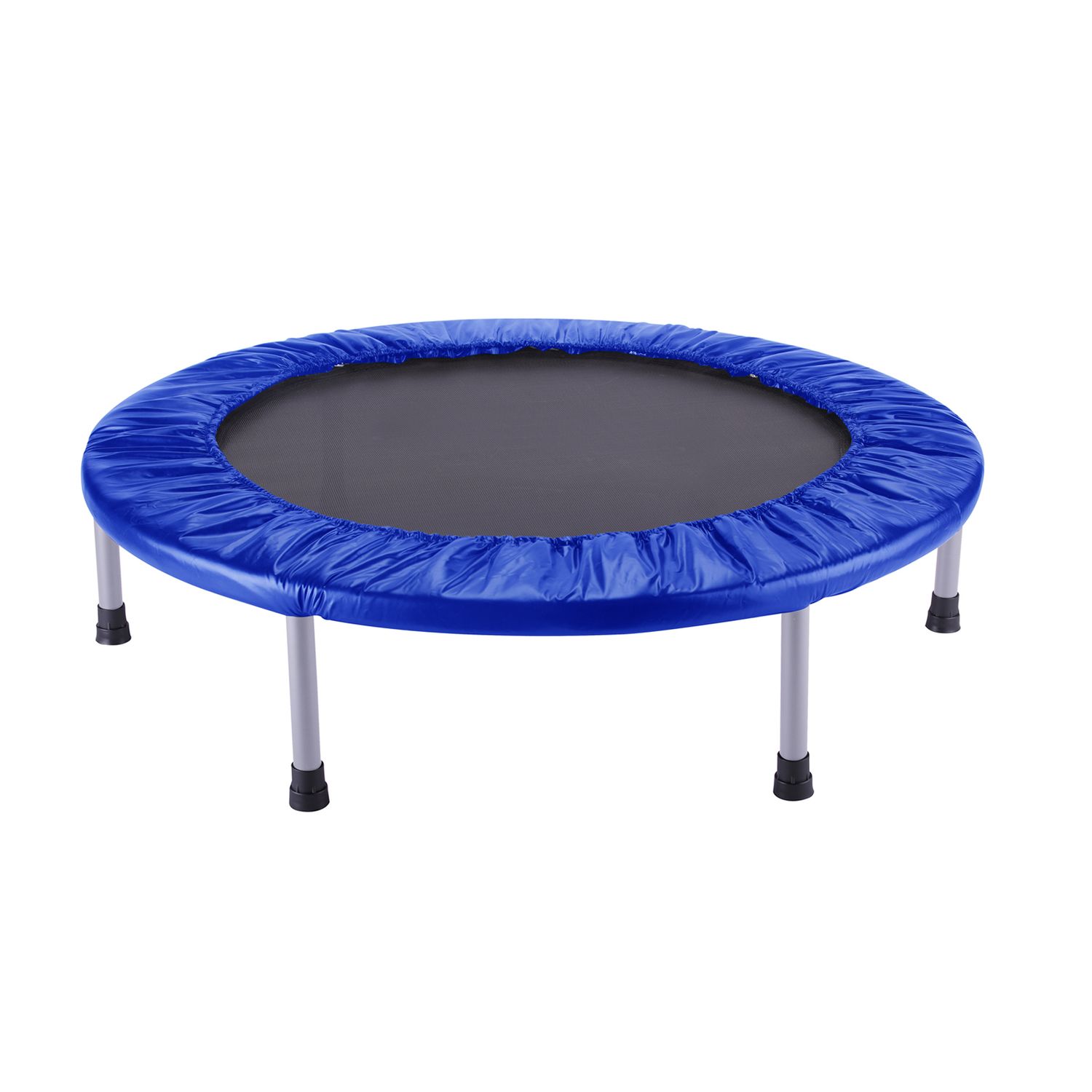 Elastisches Betttrampolin, Outdoor-Spielzeug, Fitness, Blau, Ø 102 x 22,5 cm