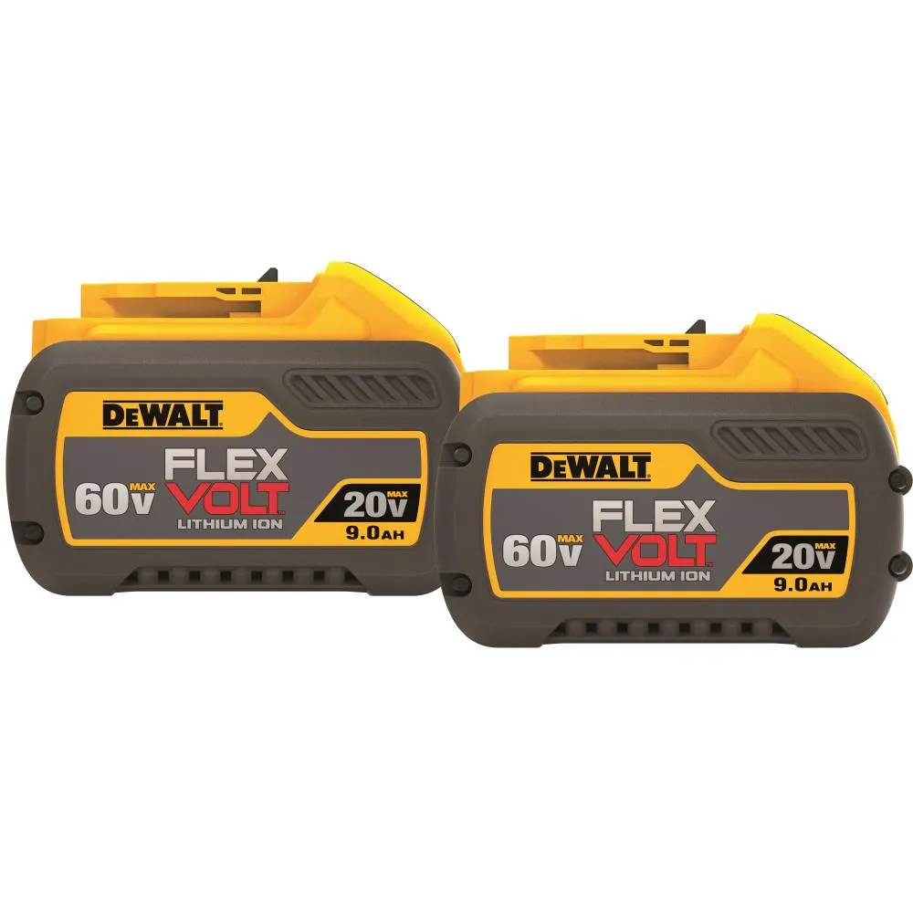 FLEXVOLT 20V/60V MAX 9,0 Ah Batterie (2er-Pack)